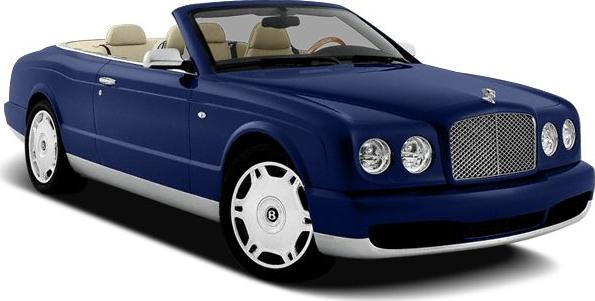 3/4 front-left view, Dark Sapphire