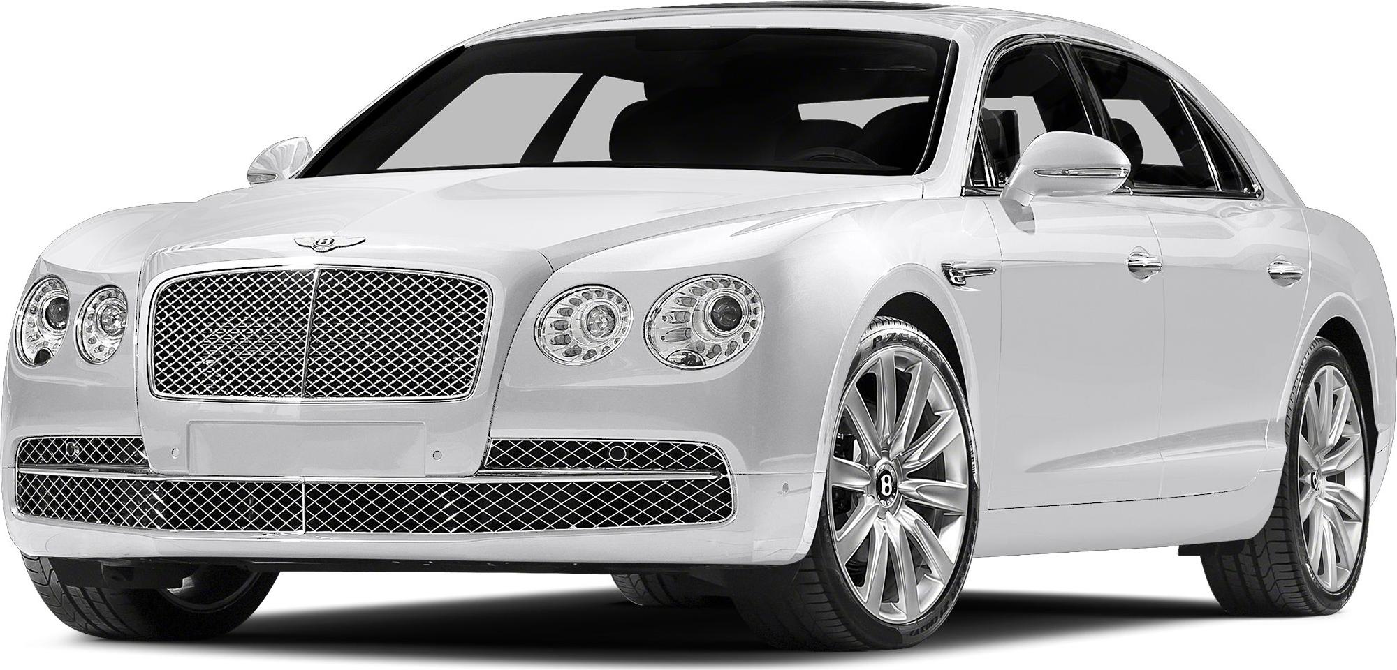 Prominent luxury sedan front grille and round headlights