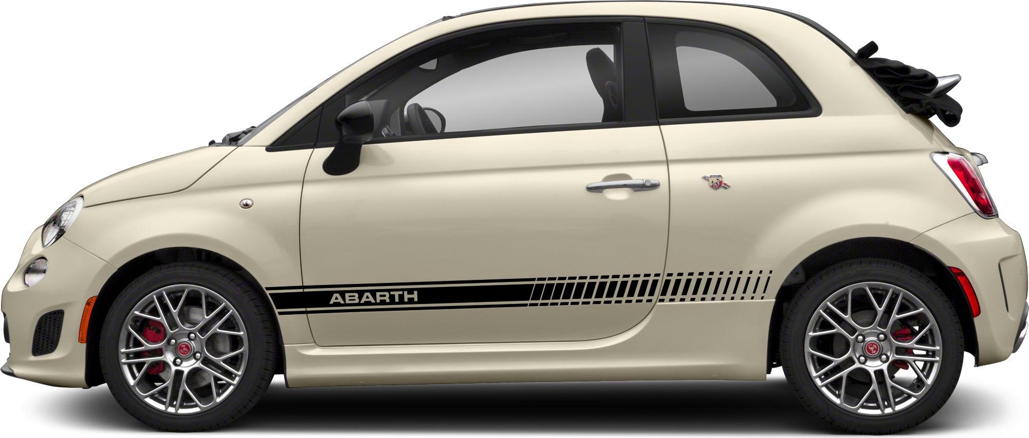 2016 Fiat 500 C (312, facelift 2015) Side View Left