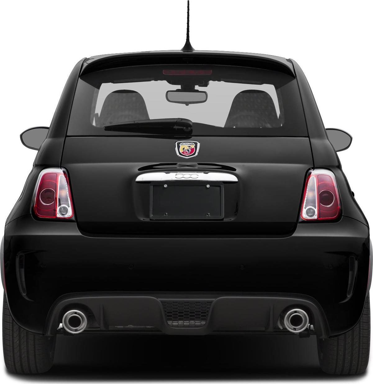 2016 Fiat 500 (312, facelift 2015) Rear View