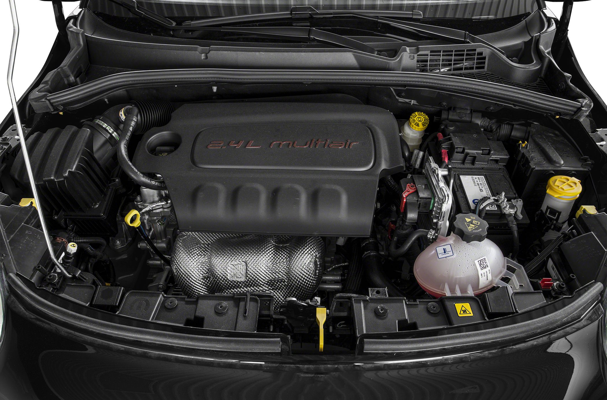 Close-up of 2.4L Multiair engine in engine bay