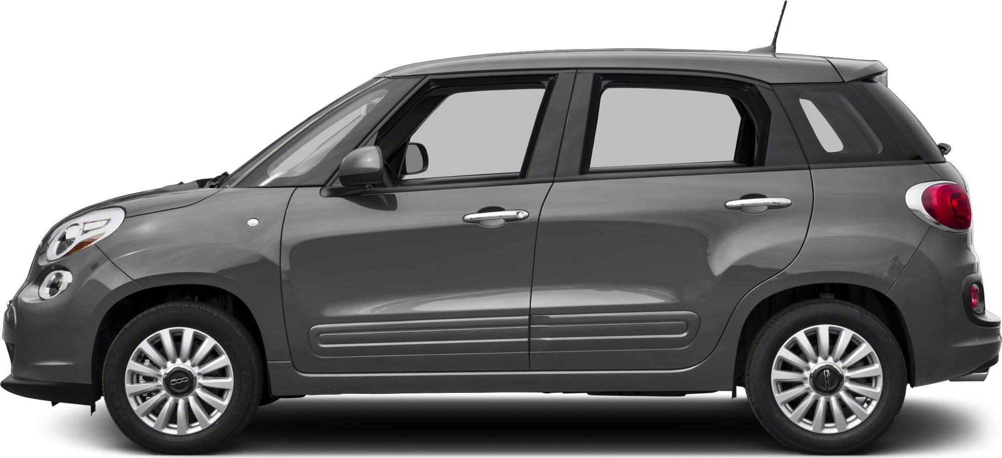 Gray compact multipurpose wagon side profile with distinct wheel and window design