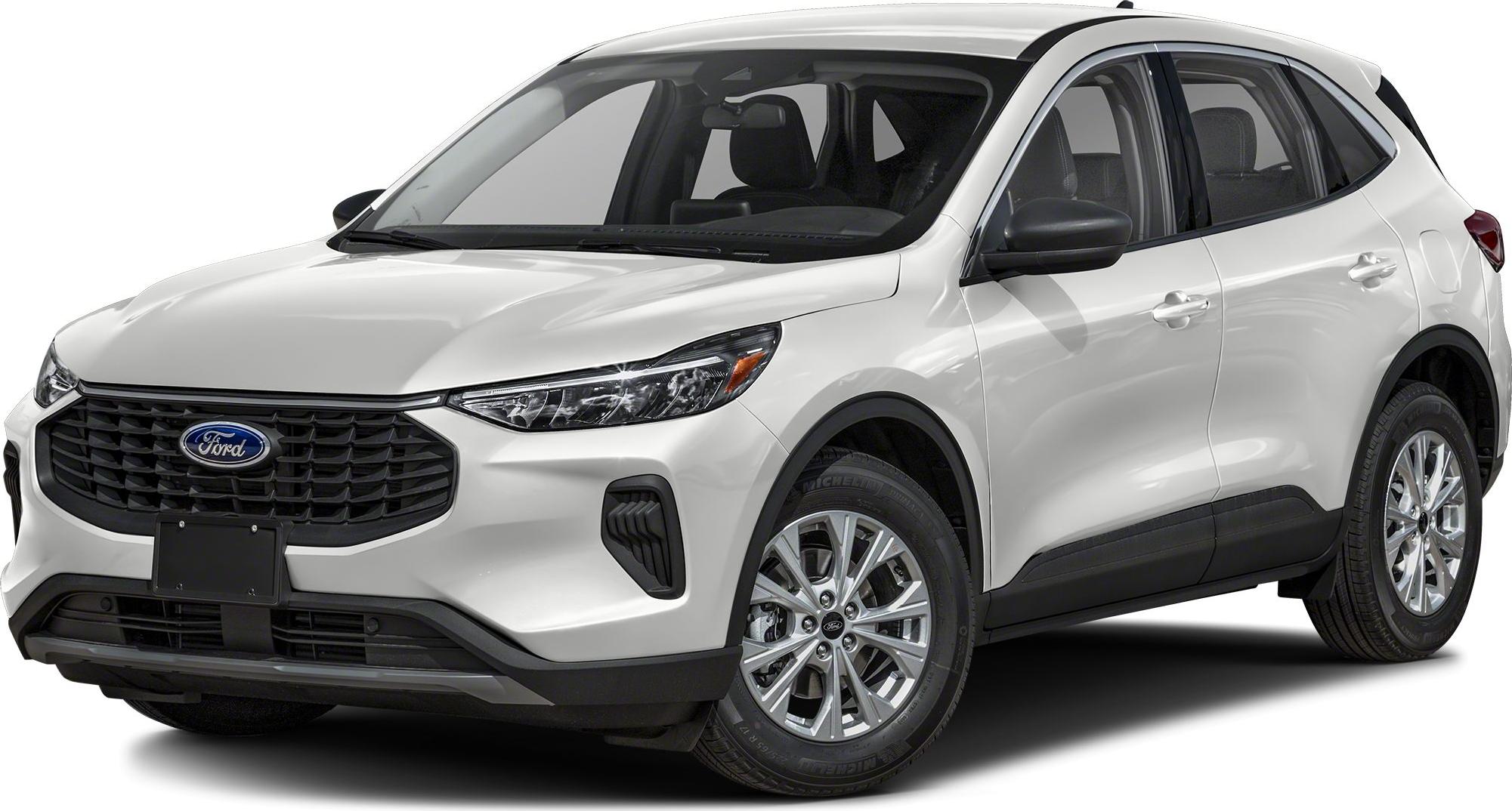 Modern black front grille with sleek LED headlights