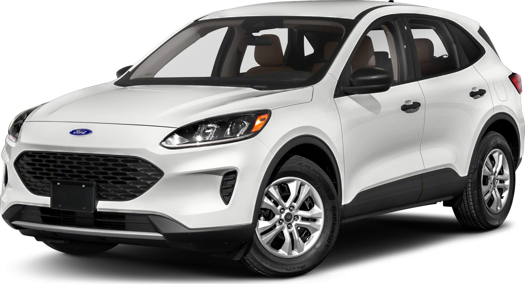 White SUV with LED headlights and alloy wheels from front-side angle