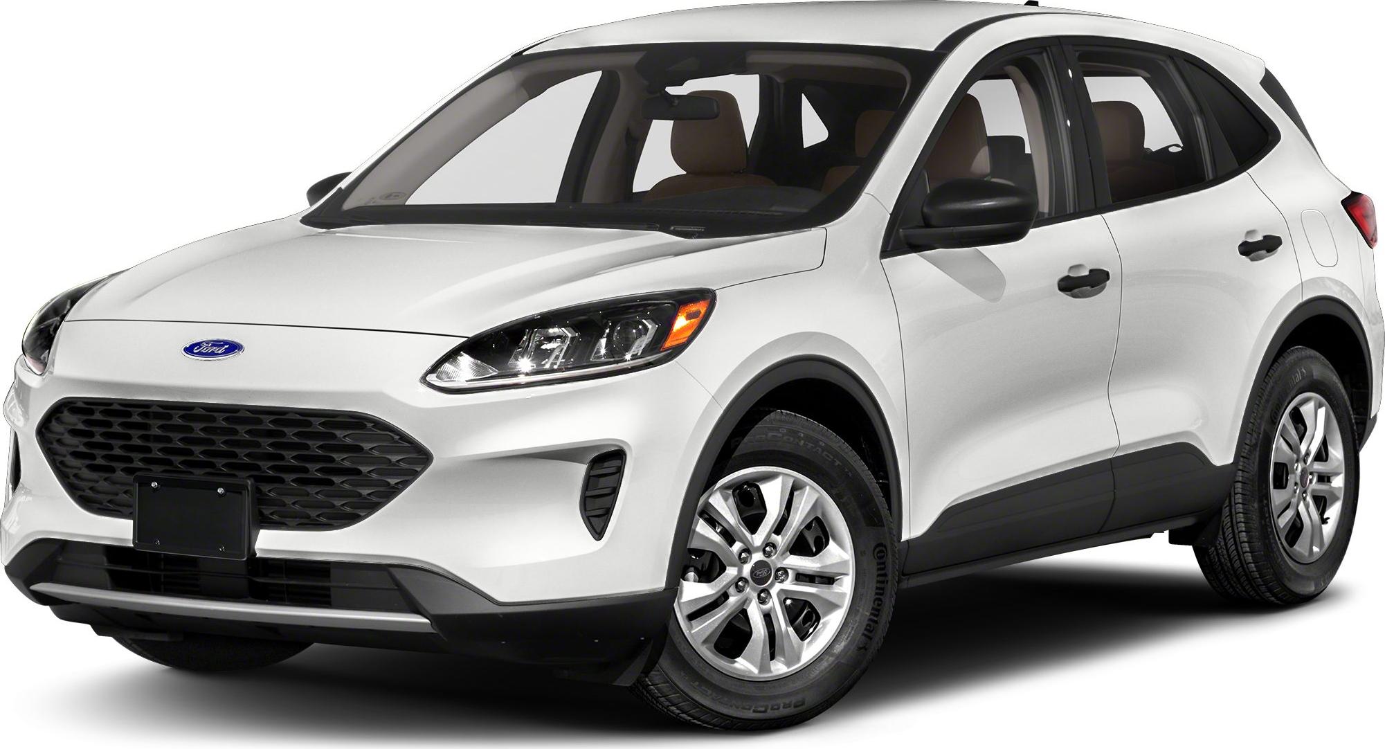 Front three-quarter view of white SUV with grille and alloy wheels