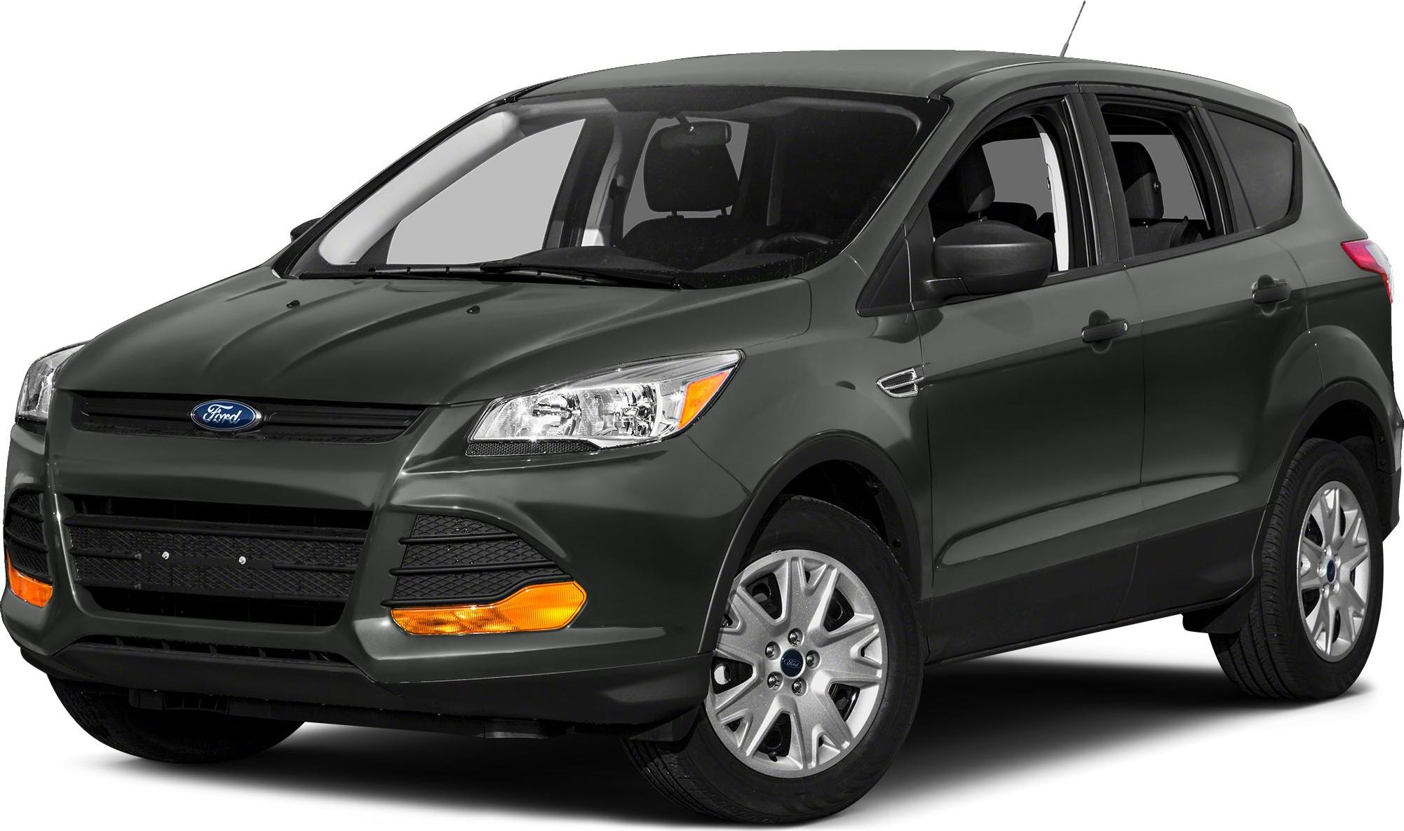 Compact SUV front and side with distinctive headlights and grille.