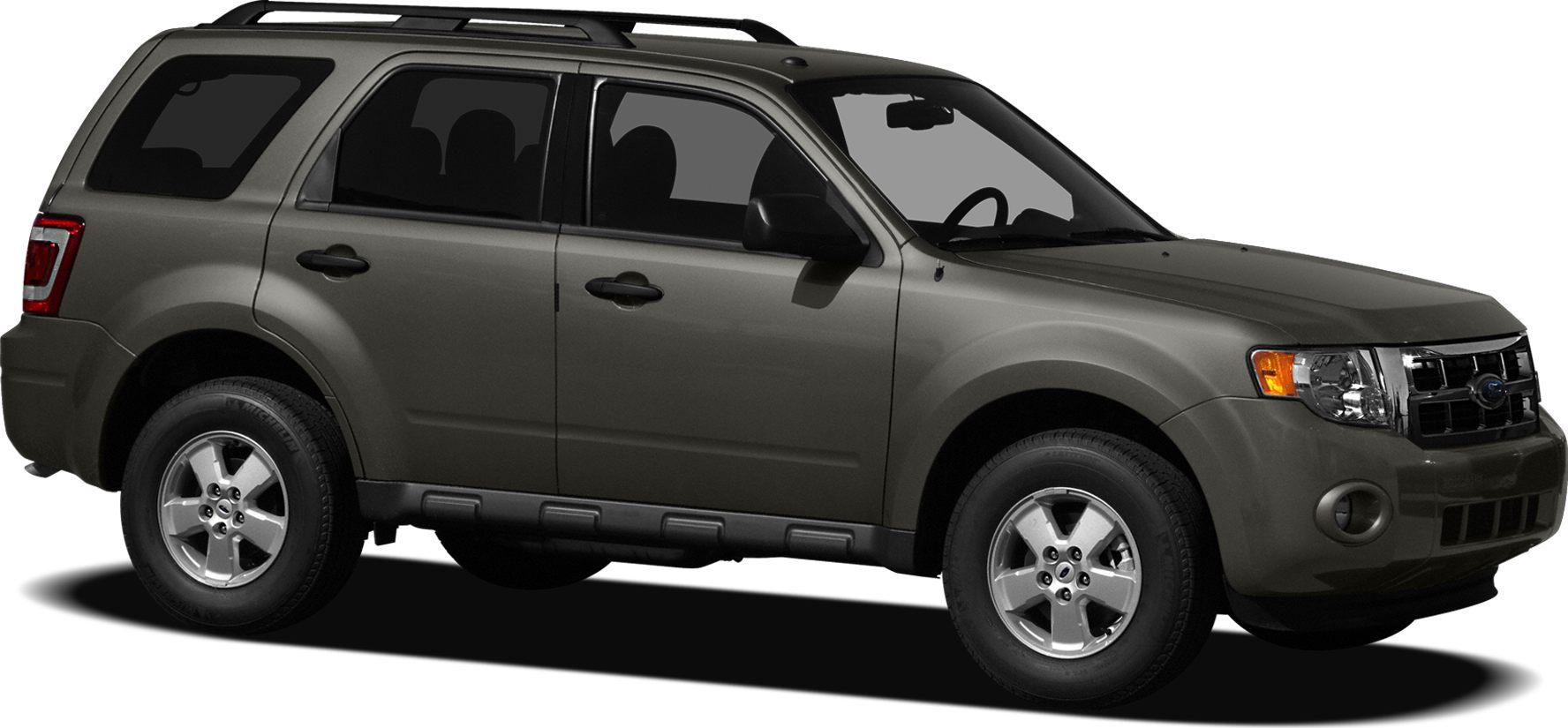 SUV side view with roof rails and alloy wheels