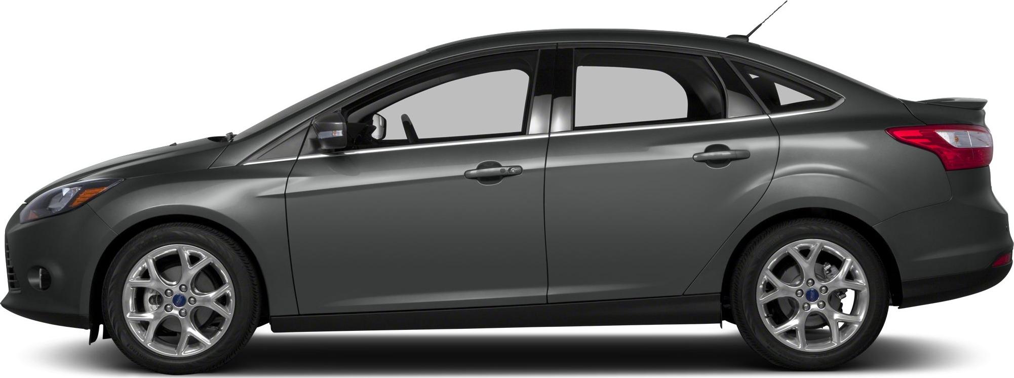 2013 Ford Focus III Sedan Side View Left