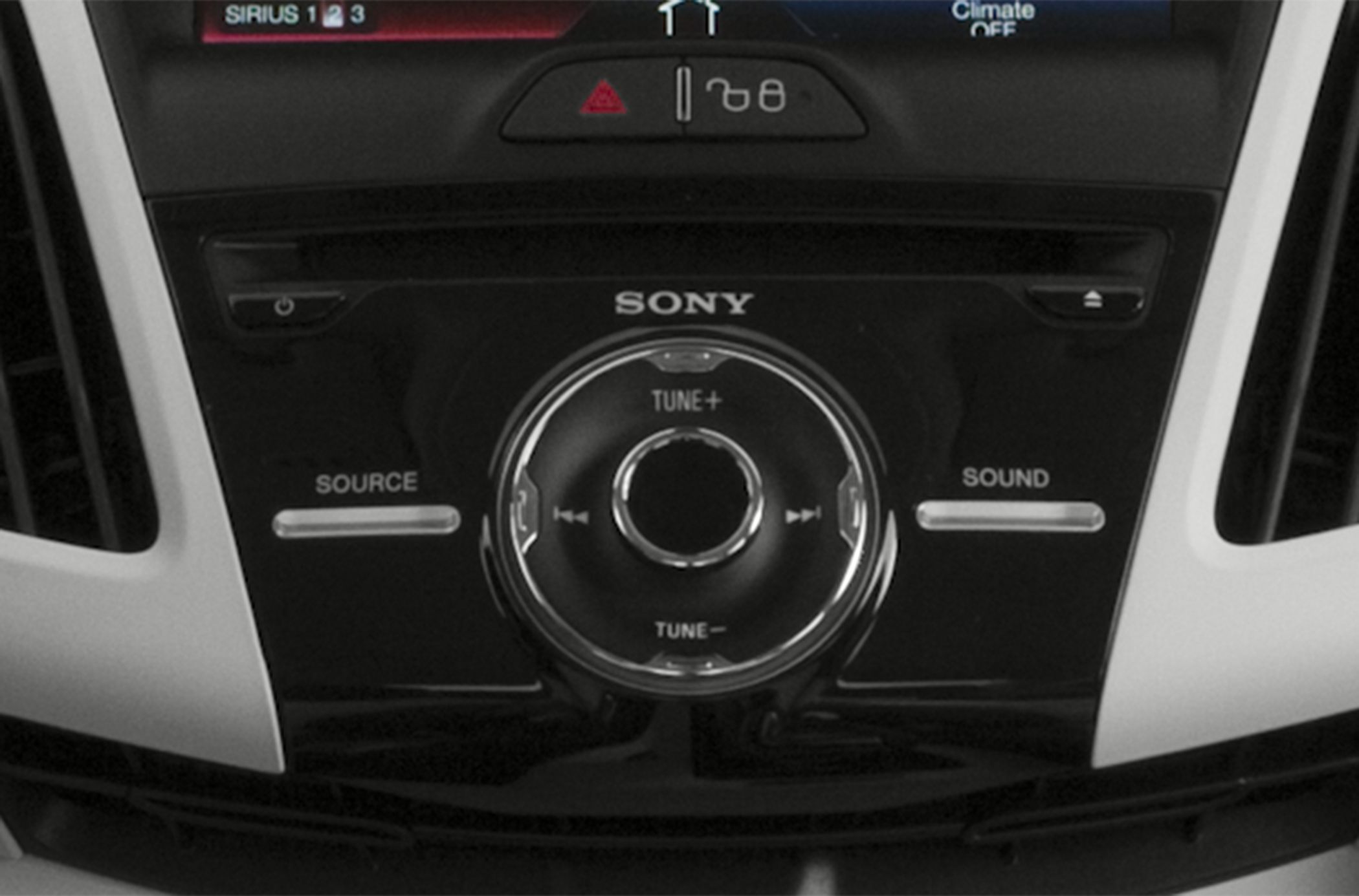 Sony audio control knob with tuning and sound buttons