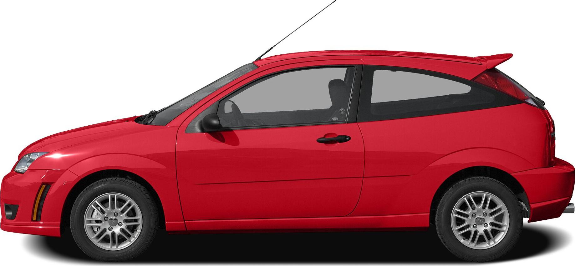 2005 Ford Focus II Hatchback Side View Left