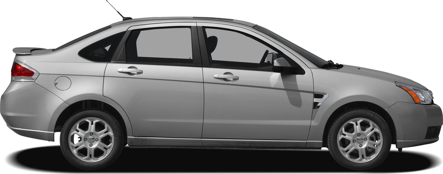 2005 Ford Focus II Sedan Side View Right
