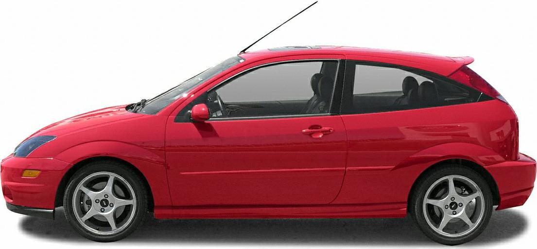 2000 Ford Focus Hatchback (USA) Side View Left