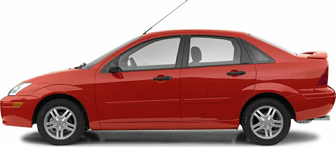 2000 Ford Focus  Sedan (USA) Side View Left