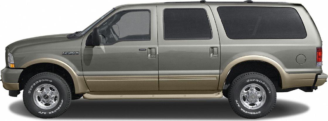 2000 Ford Excursion Side View Left