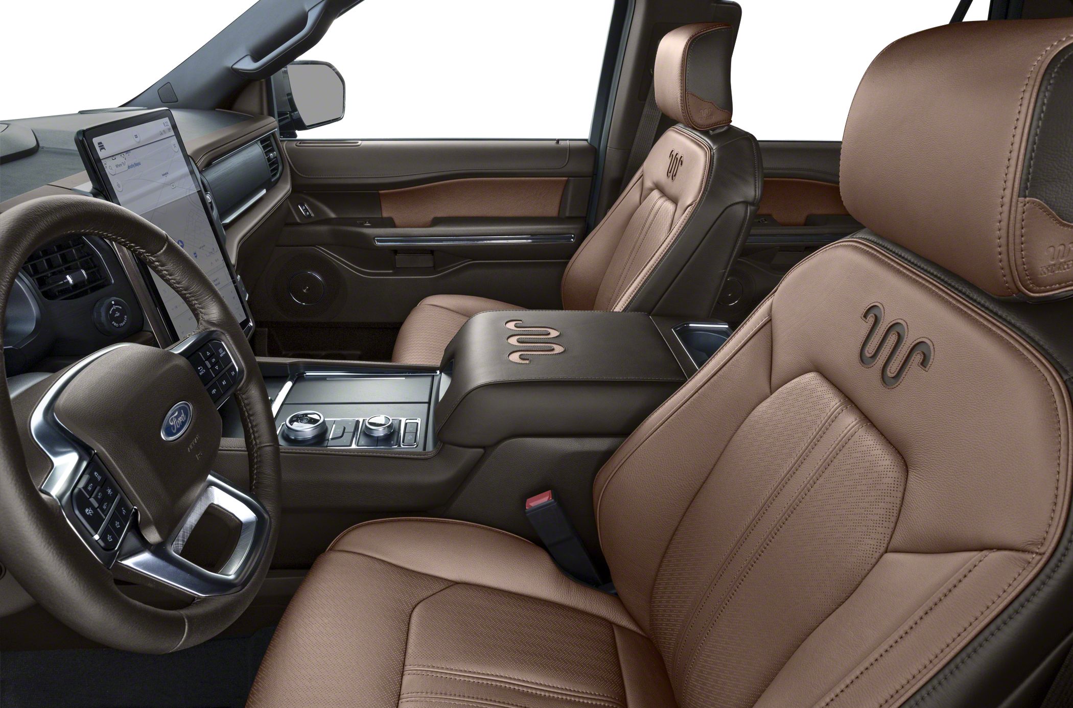 Premium leather seats and advanced infotainment system