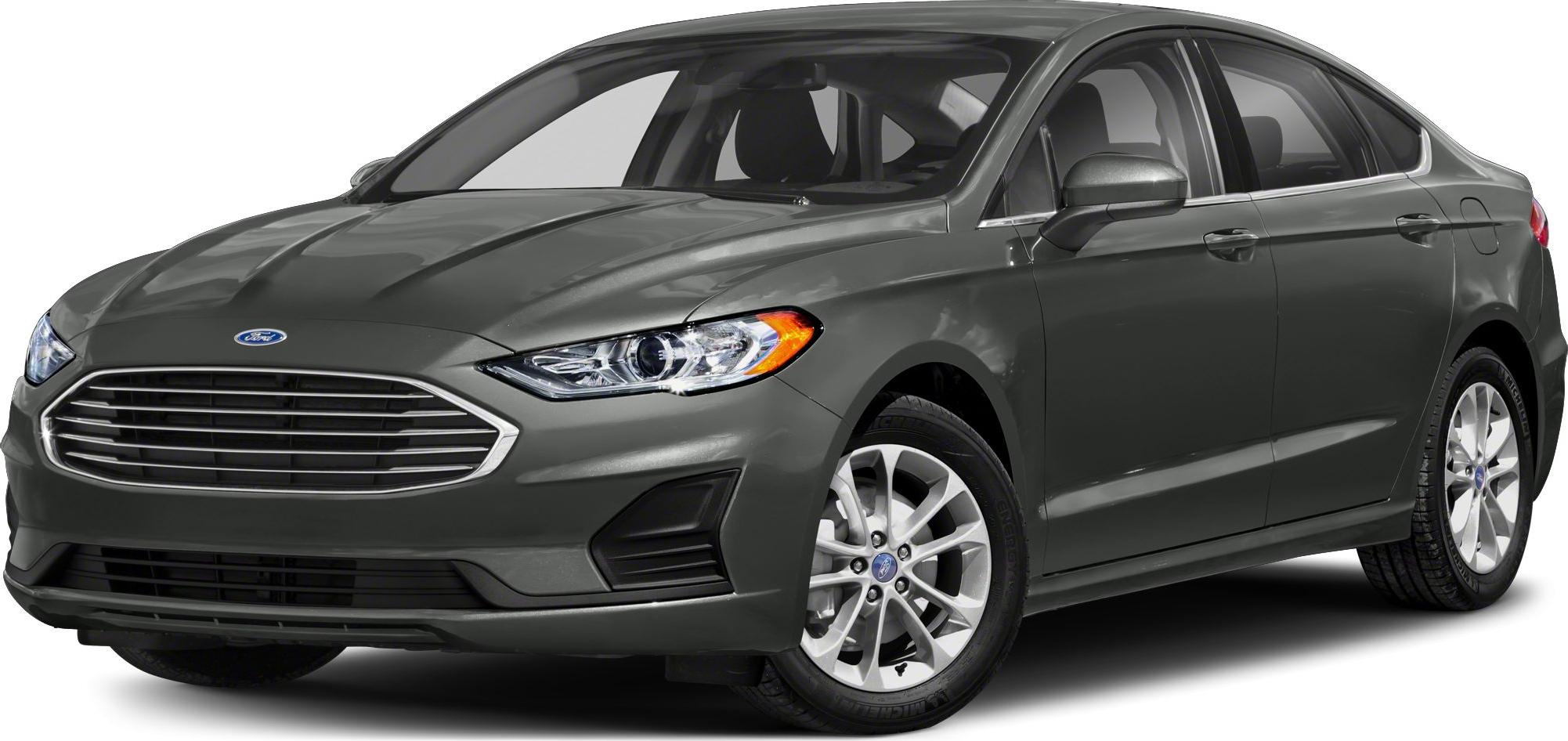 Front grille and headlight design of a modern sedan
