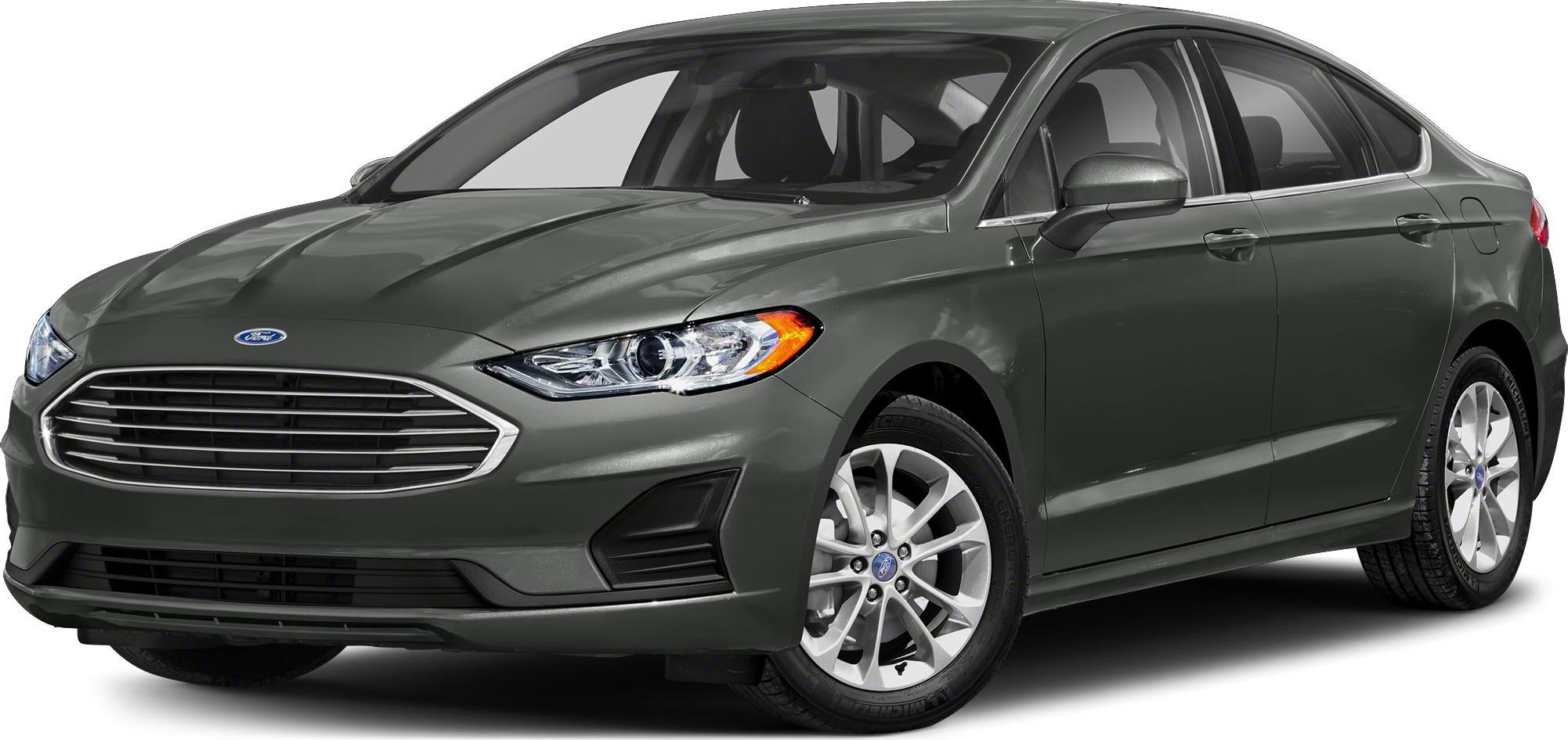 Front grille and headlight design of a mid-sized sedan