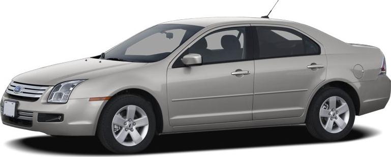 Side view of a mid-size sedan with alloy wheels