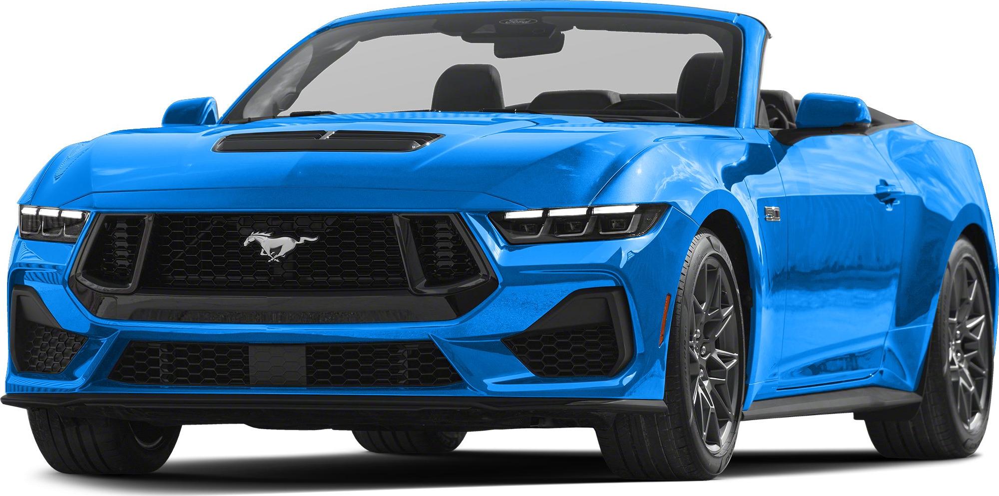 3/4 front-left view, Grabber Blue Metallic