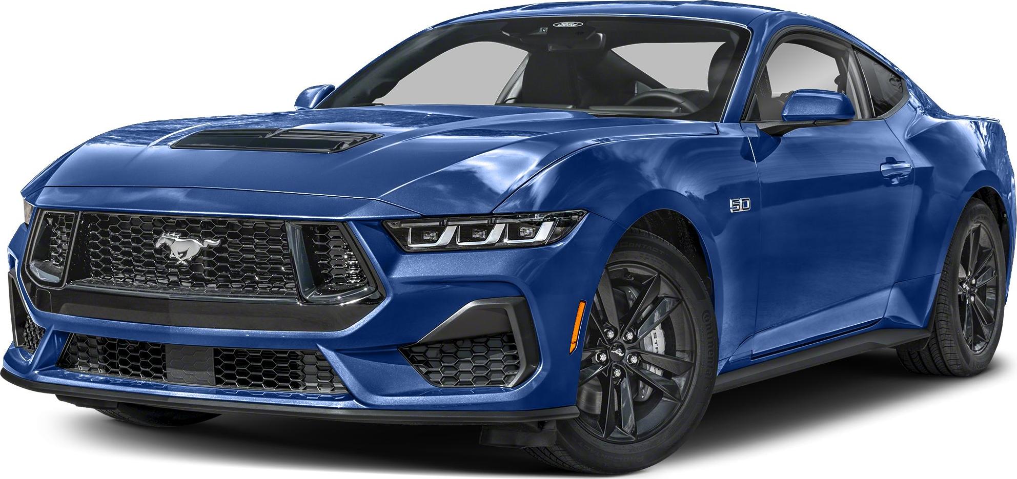 3/4 front-left view, Atlas Blue Metallic