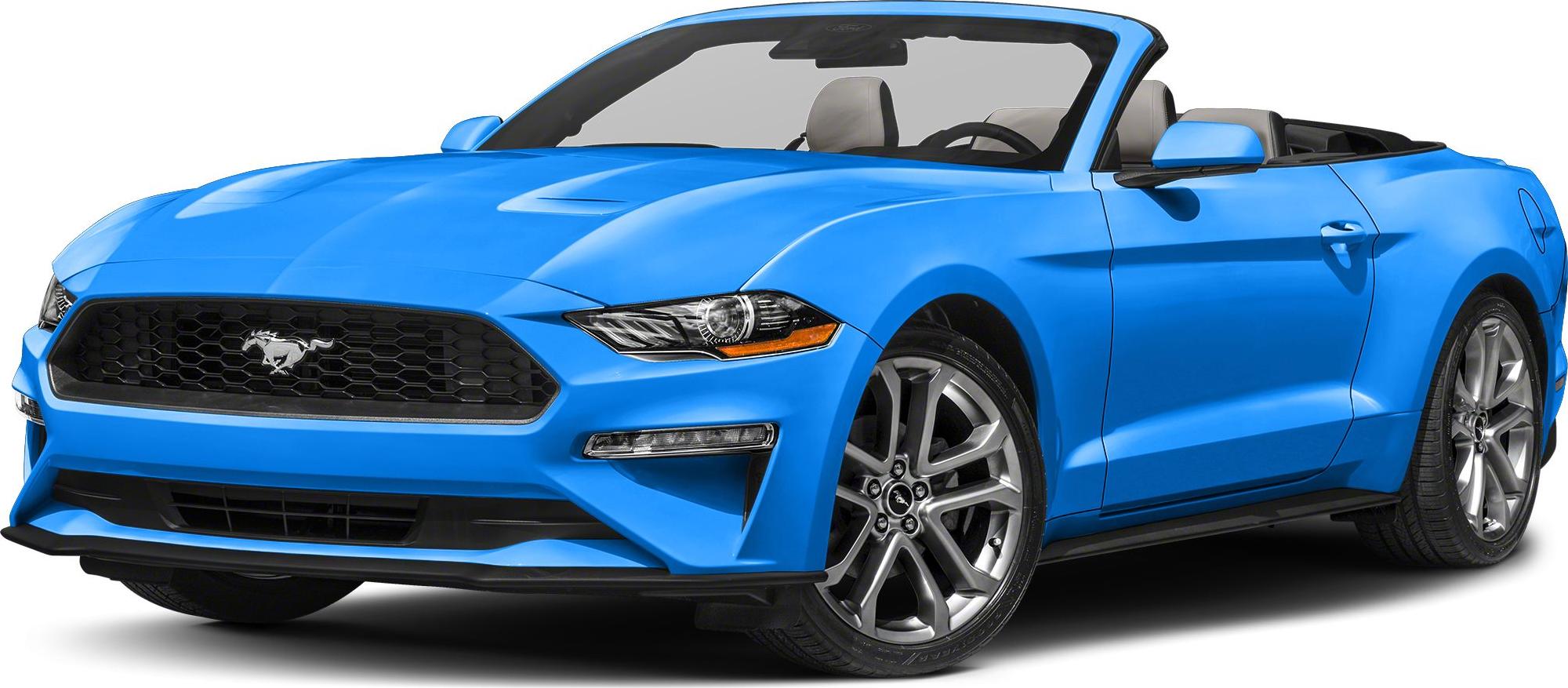 3/4 front-left view, Grabber Blue Metallic