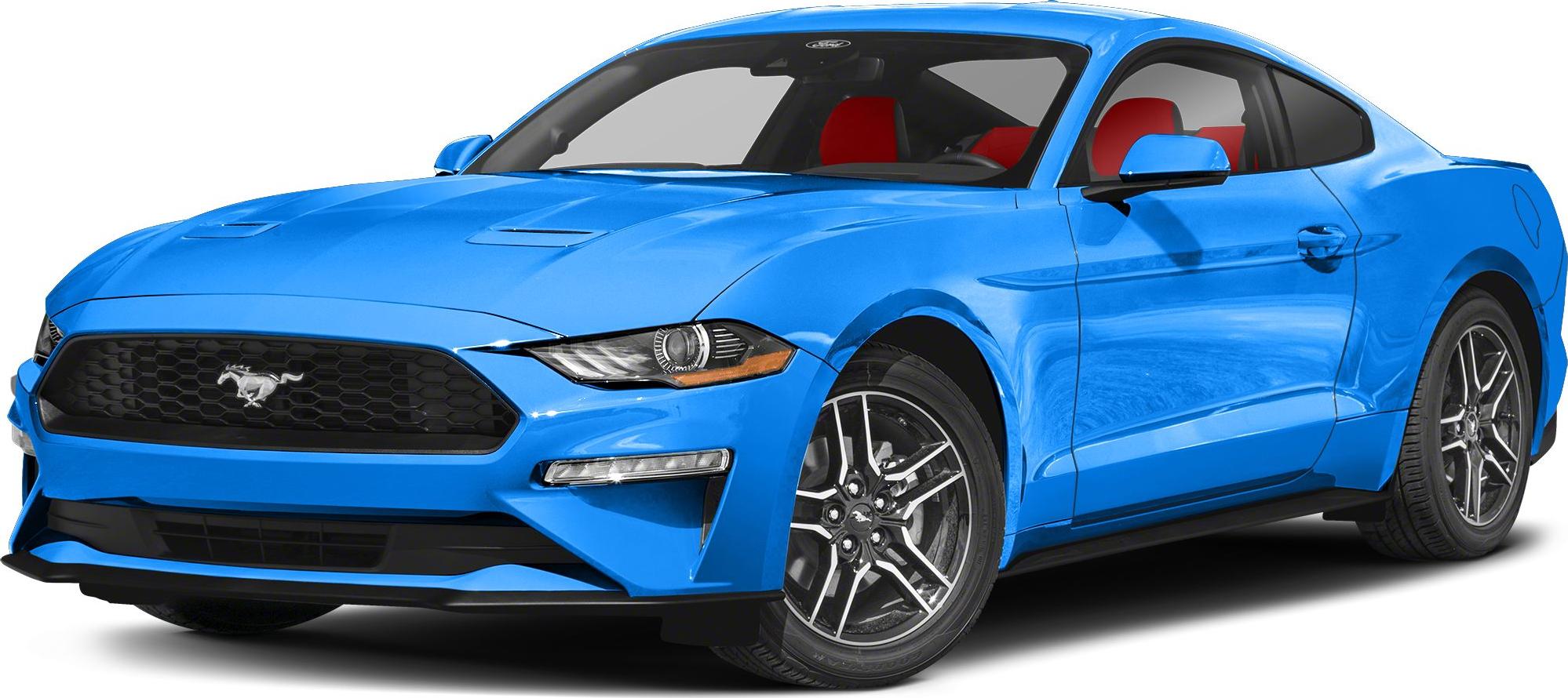 3/4 front-left view, Grabber Blue Metallic
