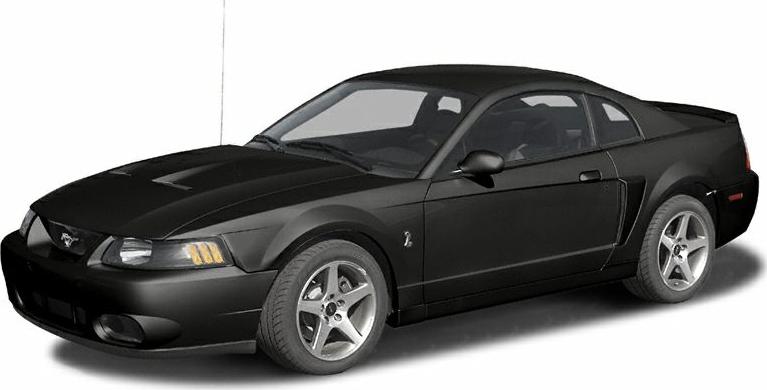 3/4 front-left view, Black Clearcoat