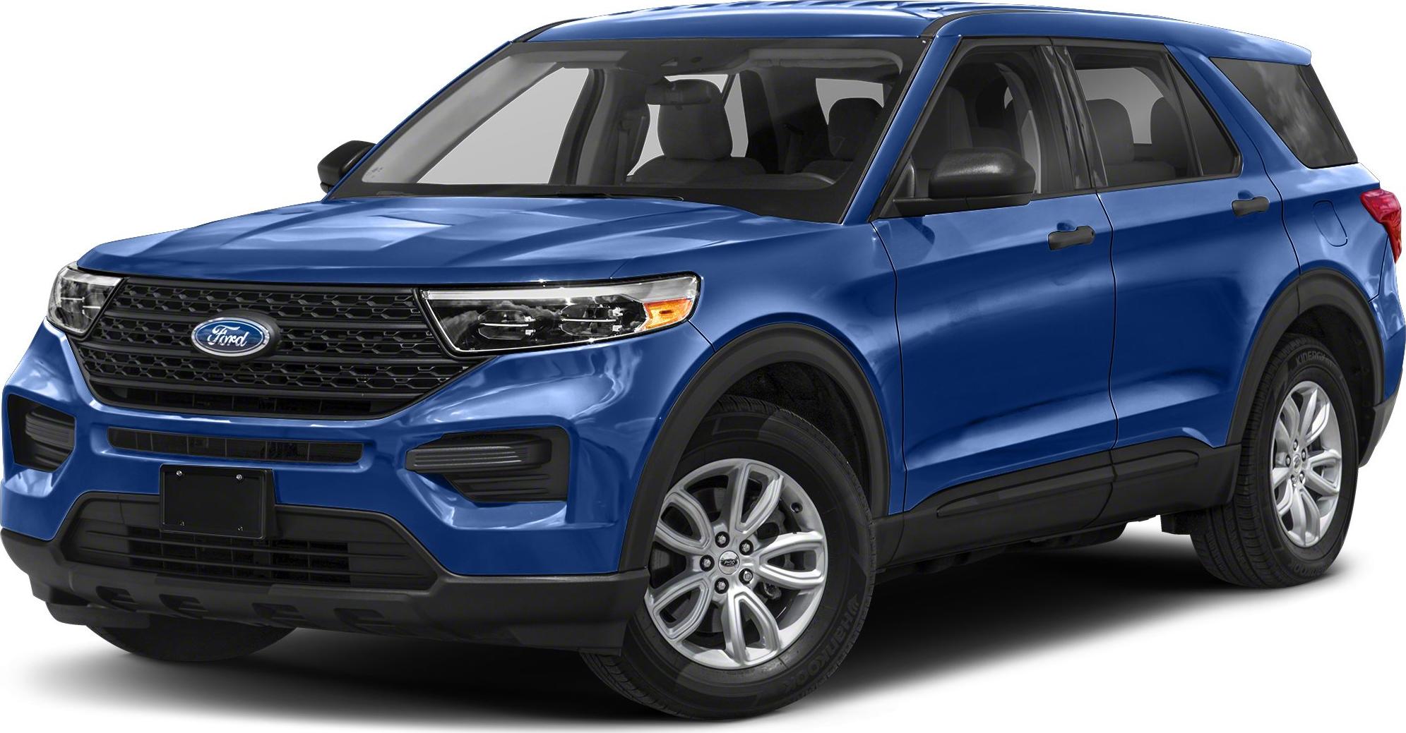 3/4 front-left view, Atlas Blue Metallic
