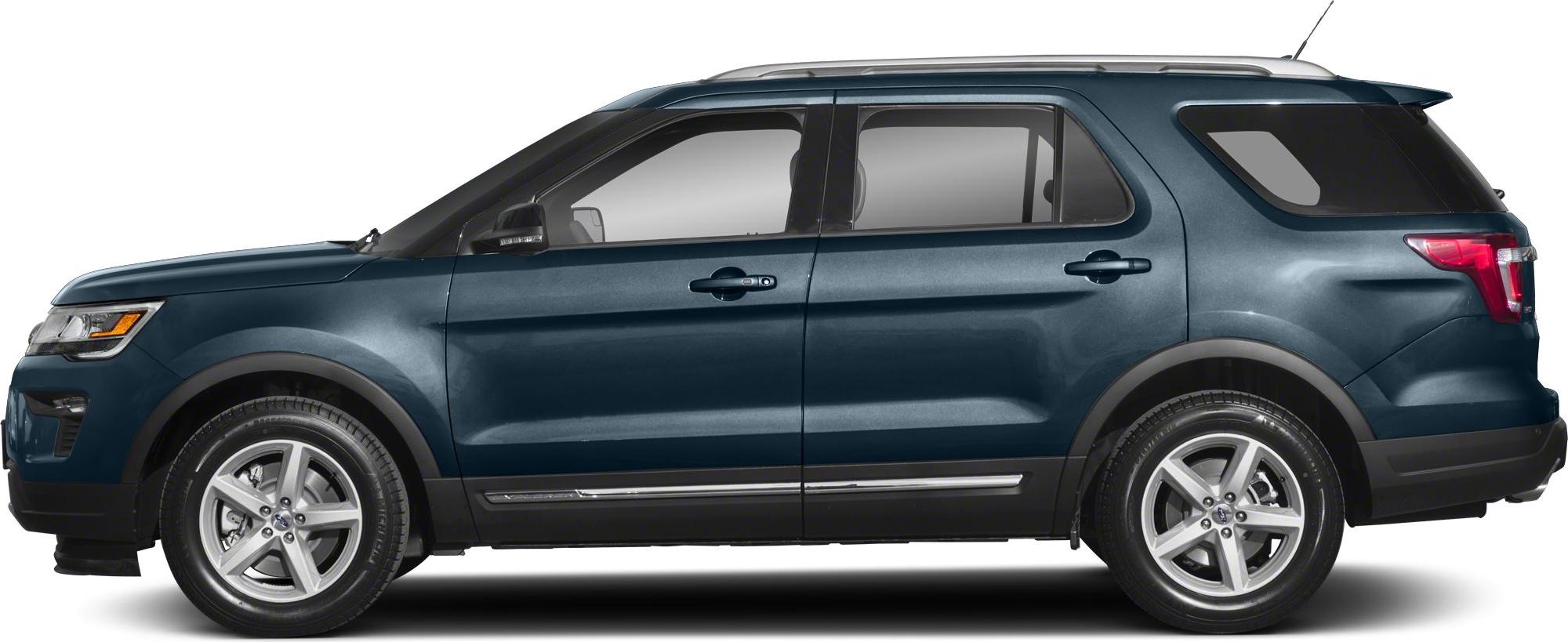 2018 Ford Explorer V (facelift 2018) Side View Left