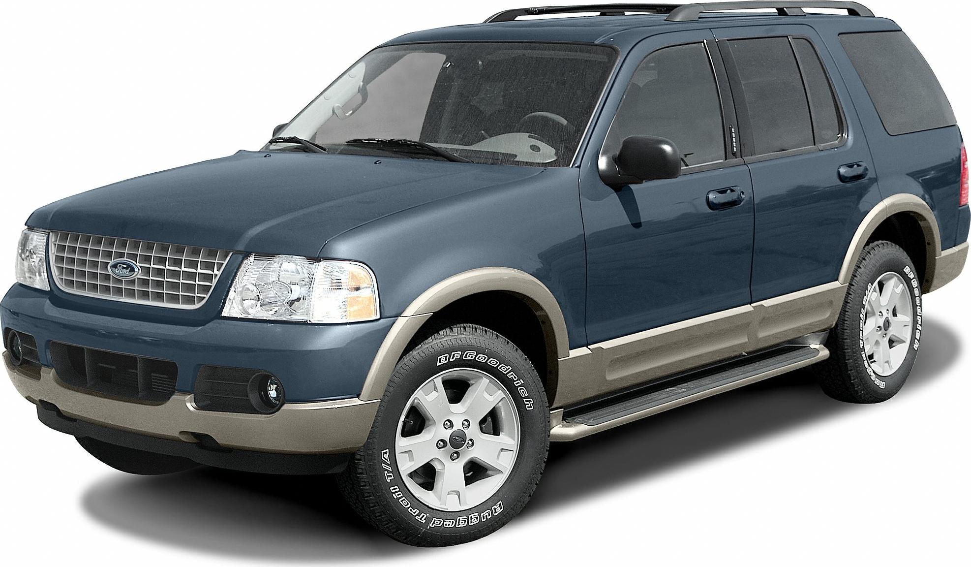 Front side view of SUV with alloy wheels and rugged features