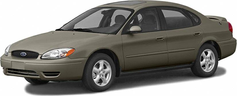 Four-door sedan front three-quarter view with alloy wheels