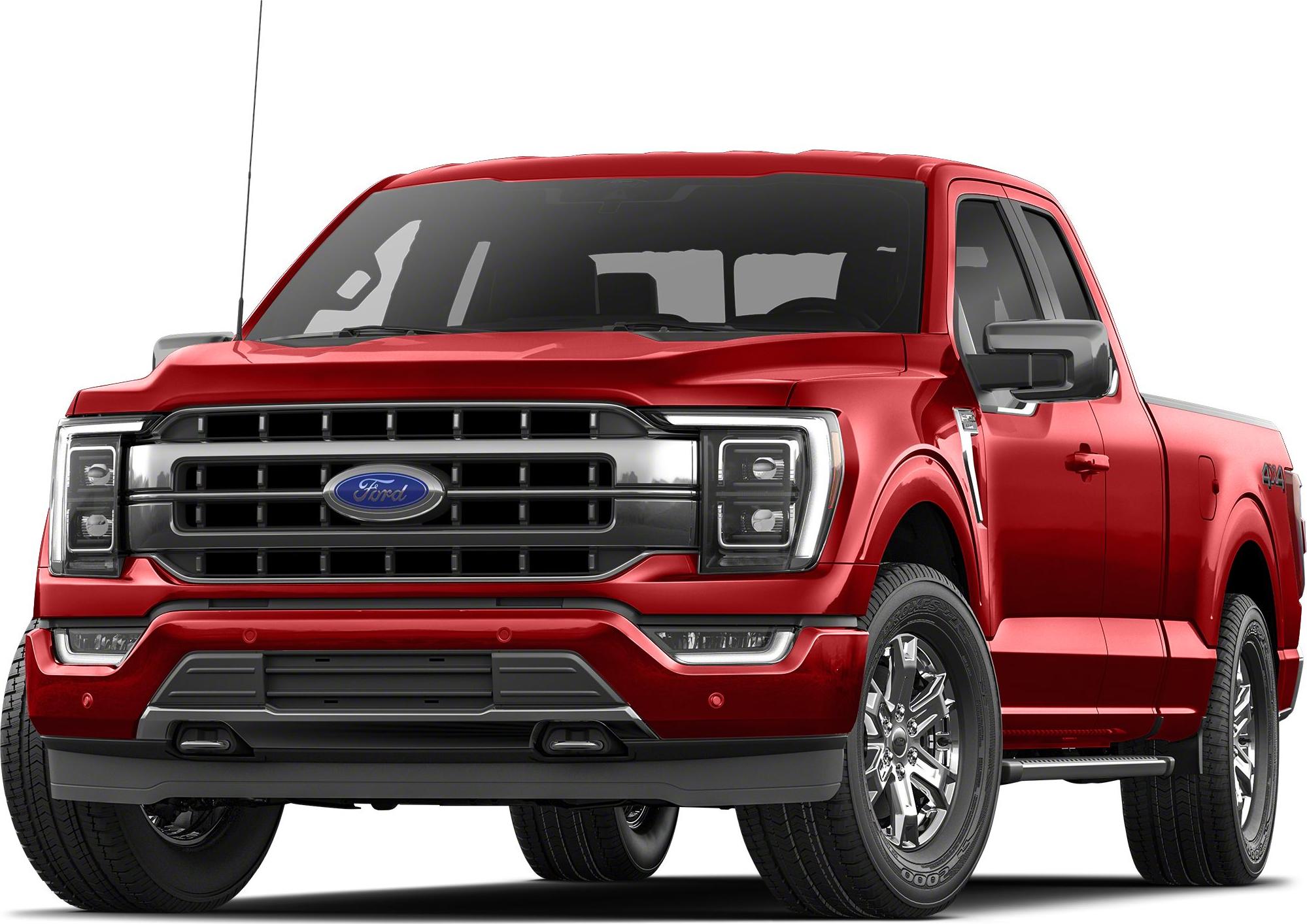 3/4 front-left view, Race Red