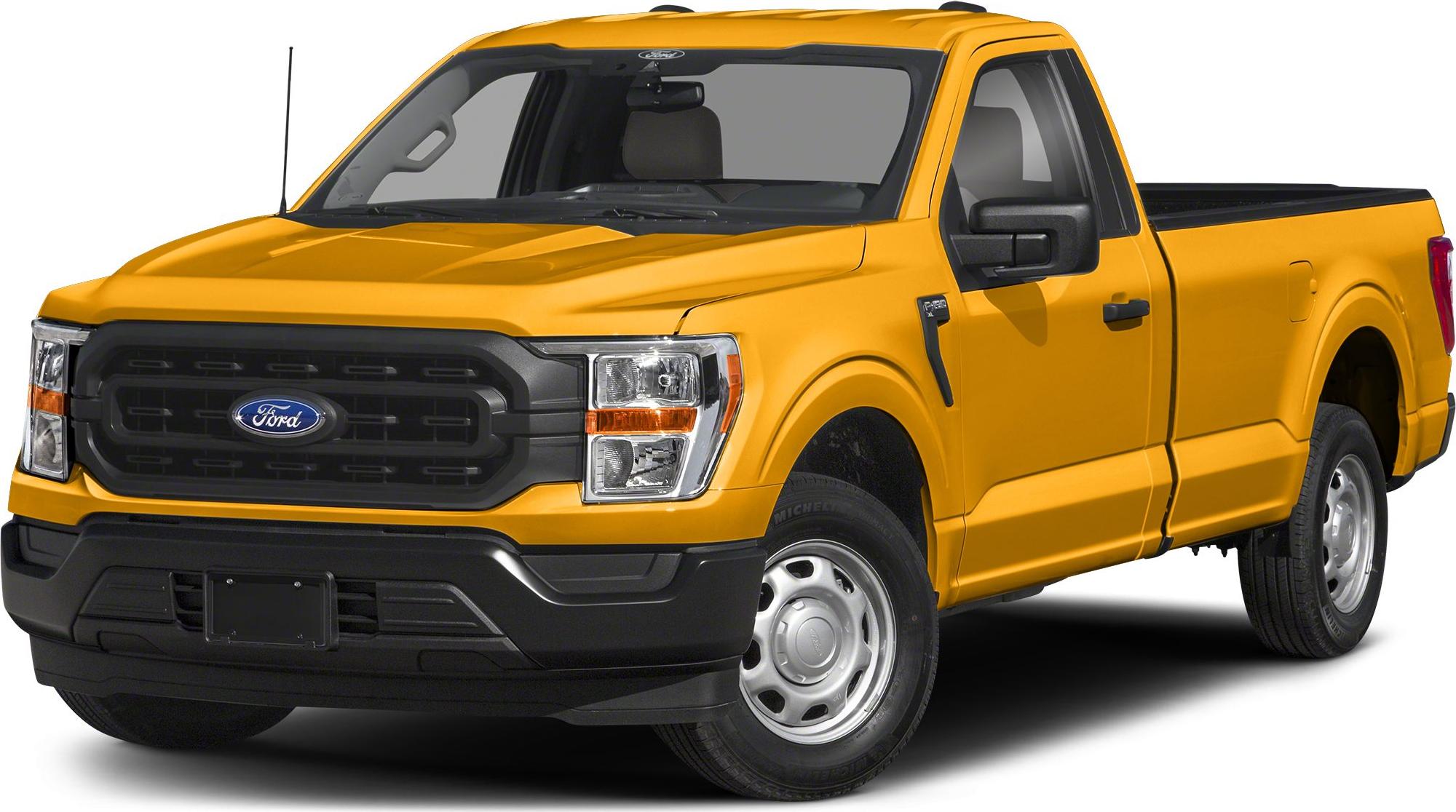 3/4 front-left view, School Bus Yellow
