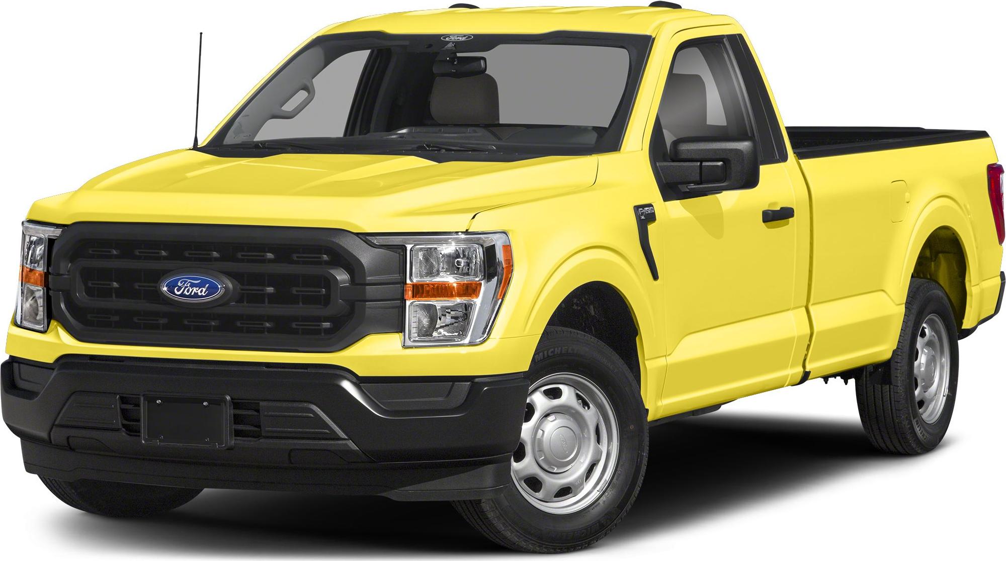 3/4 front-left view, Yellow