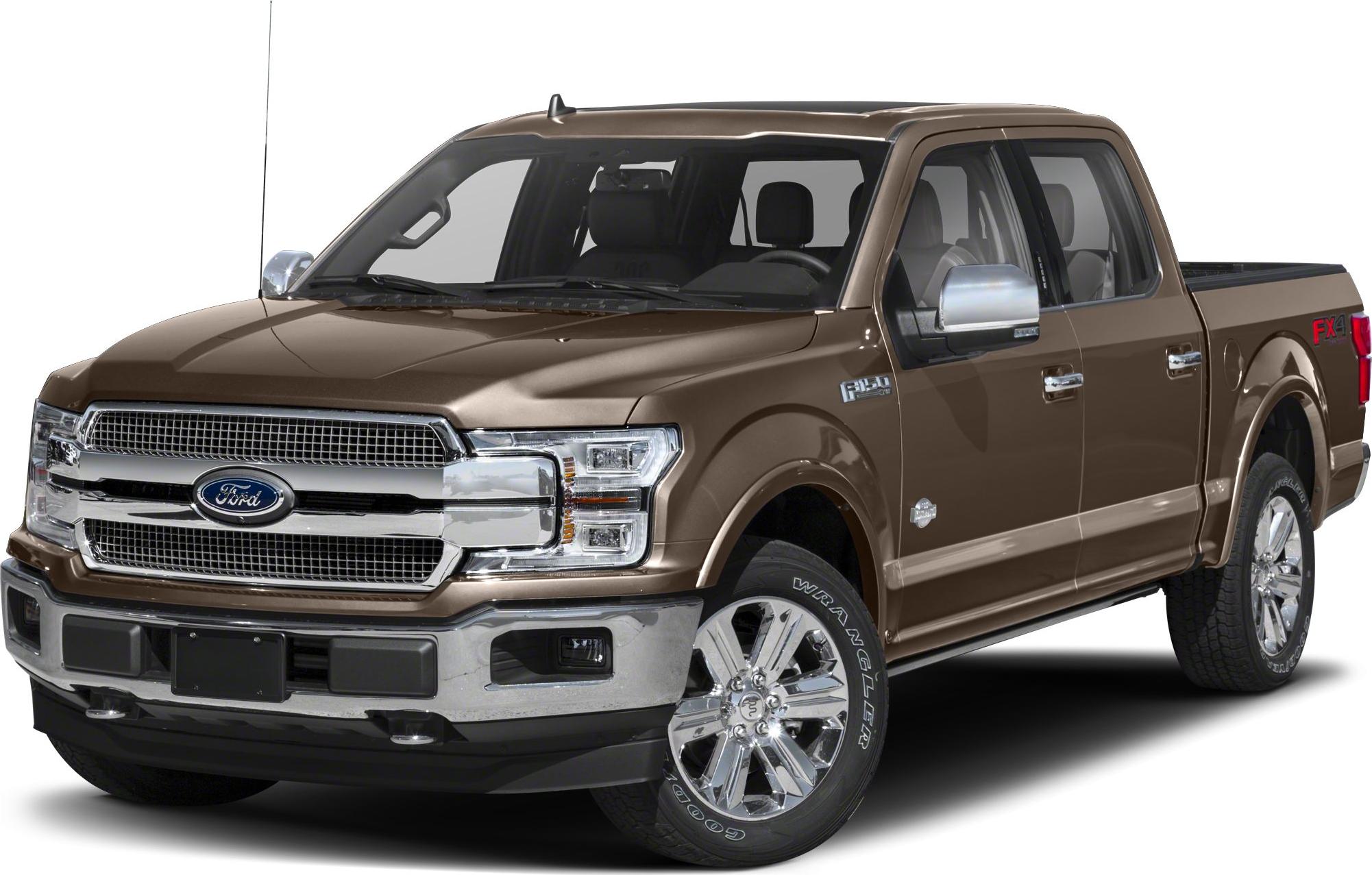 Front grille and chrome wheels on a pickup truck