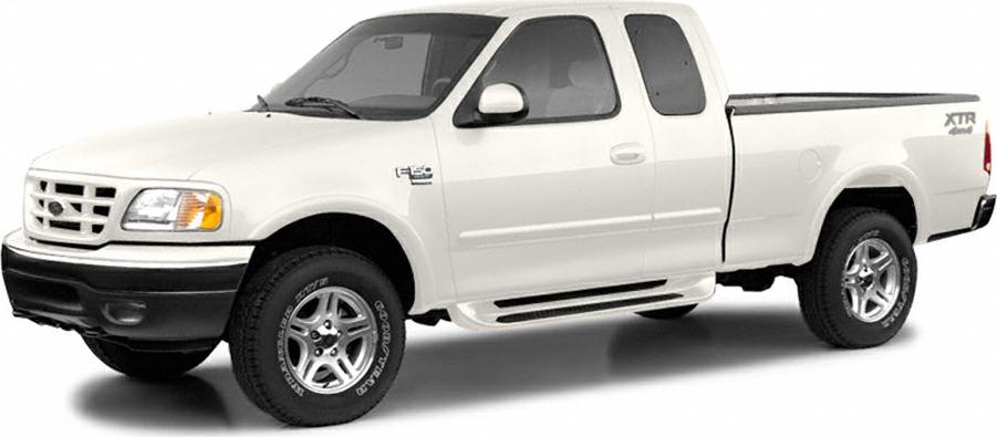 3/4 front-left view, Oxford White Clearcoat
