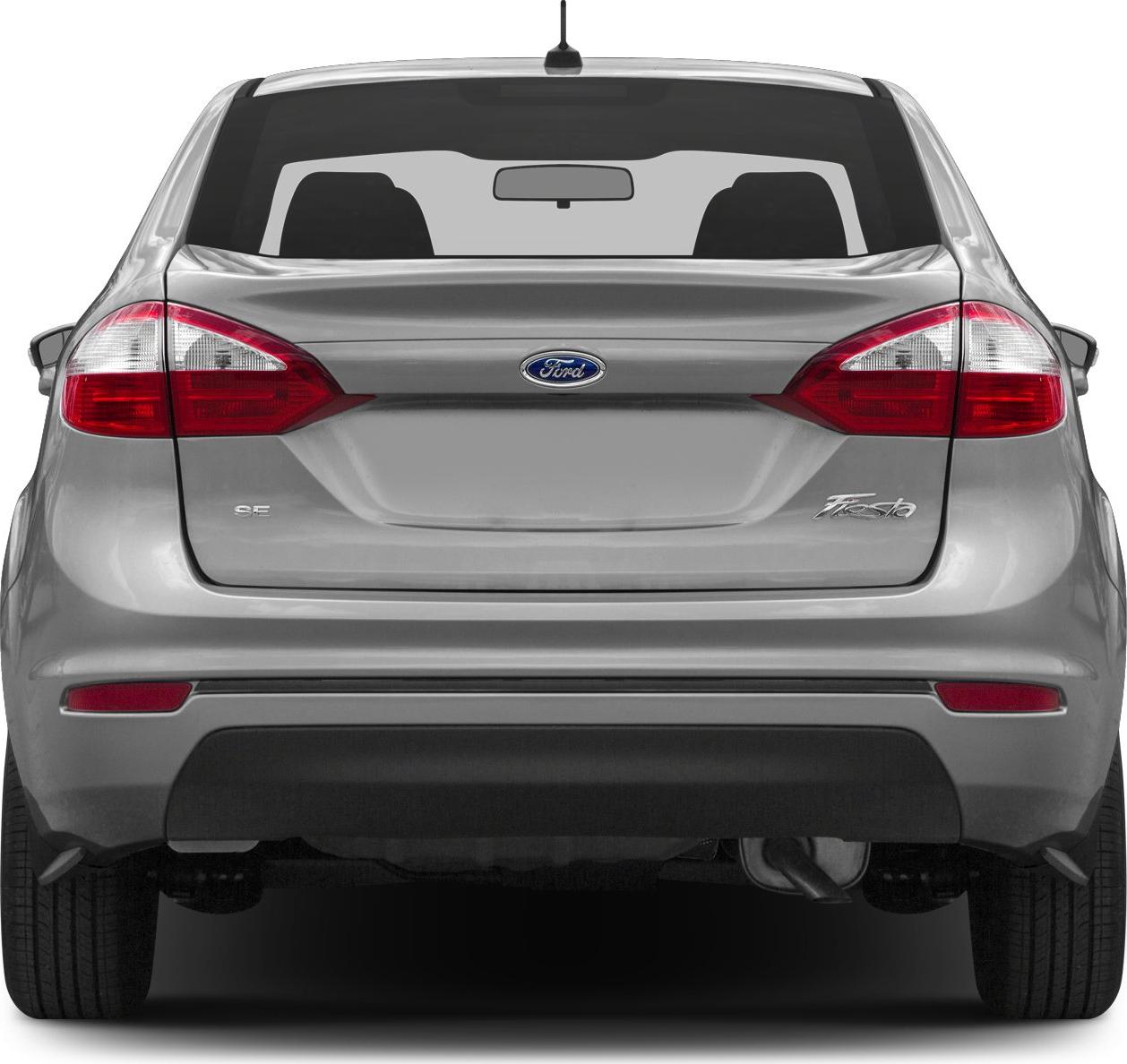 2015 Ford Fiesta VII Sedan (Mk7) Rear View