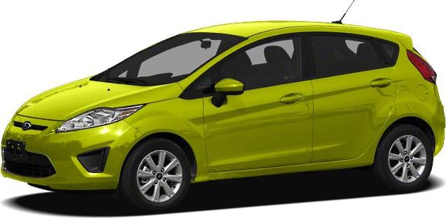 3/4 front-left view, Lime Squeeze Metallic