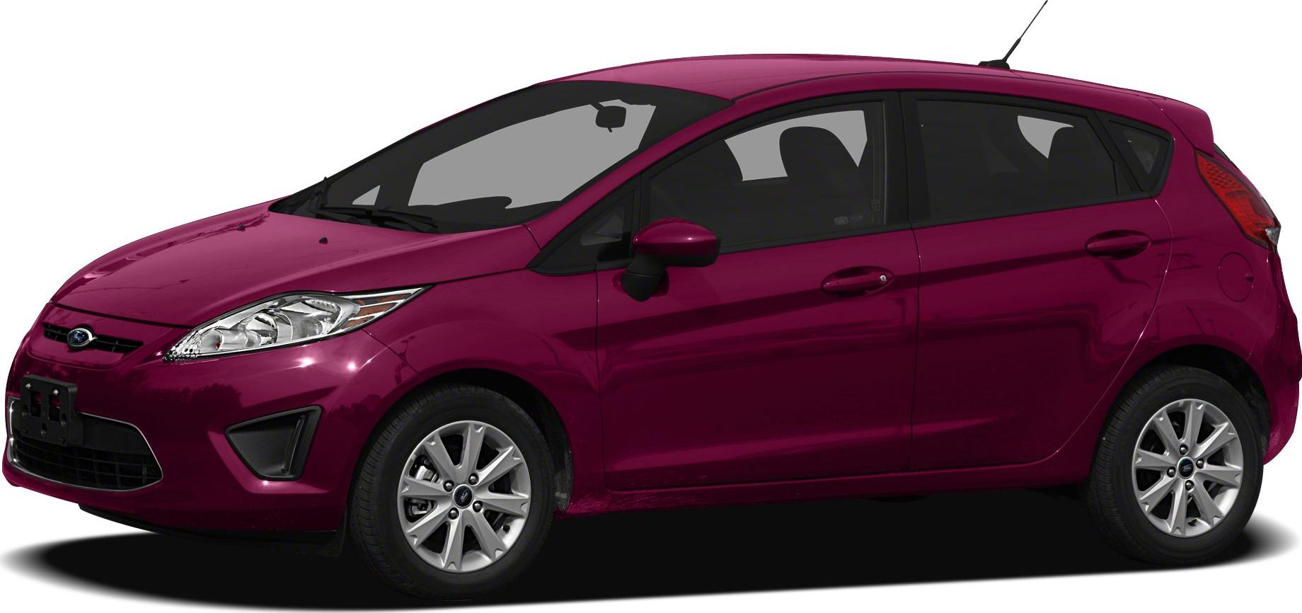 Compact hatchback side profile with alloy wheels and sleek headlights
