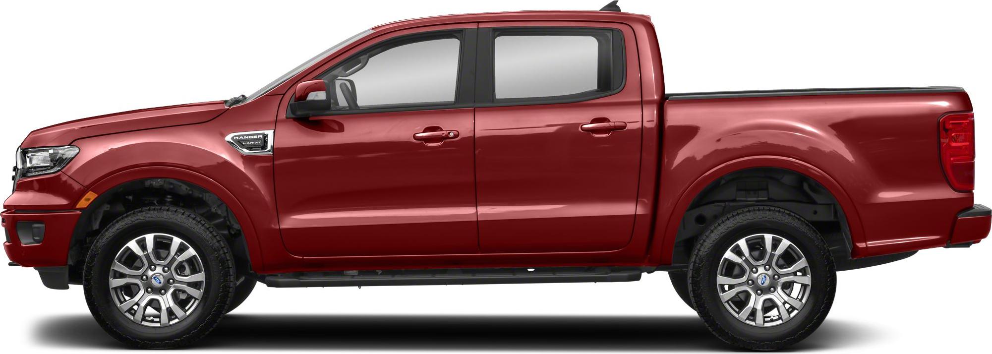 2019 Ford Ranger IV SuperCrew (Americas) Side View Left