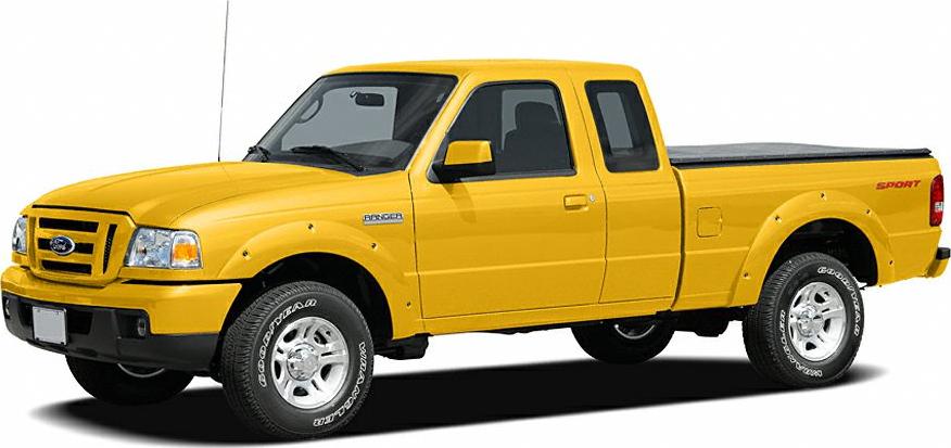 3/4 front-left view, Screaming Yellow Clearcoat