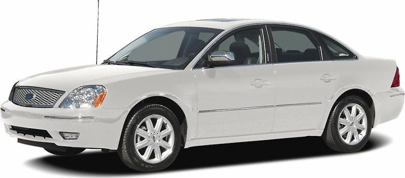 White 4-door sedan with chrome grille and alloy wheels