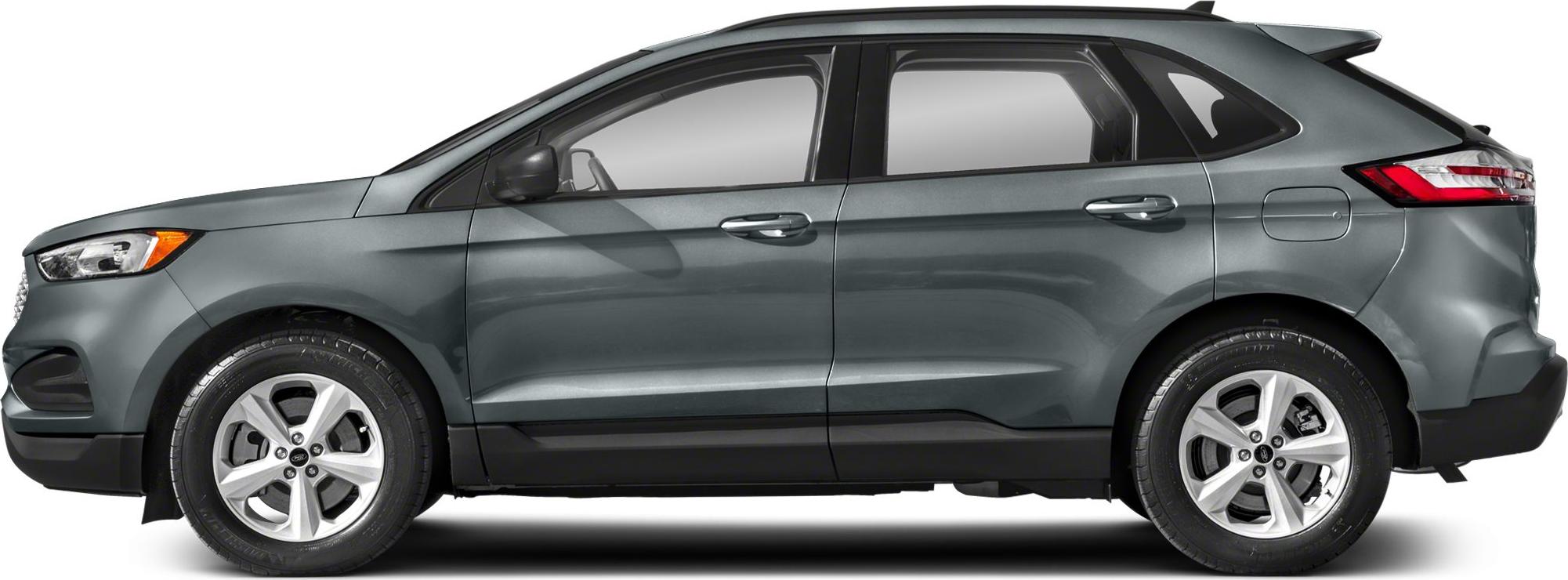Side profile of a modern SUV with sleek body and alloy wheels