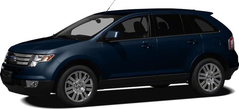 Side profile of dark-colored compact SUV