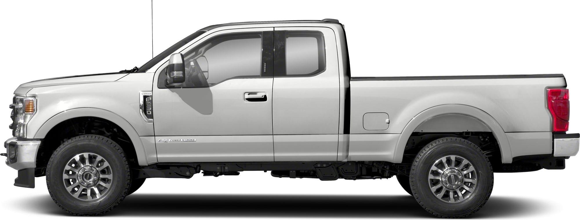 2020 Ford F-250 Super Duty IV (facelift 2020) Regular Cab Long box Side View Left