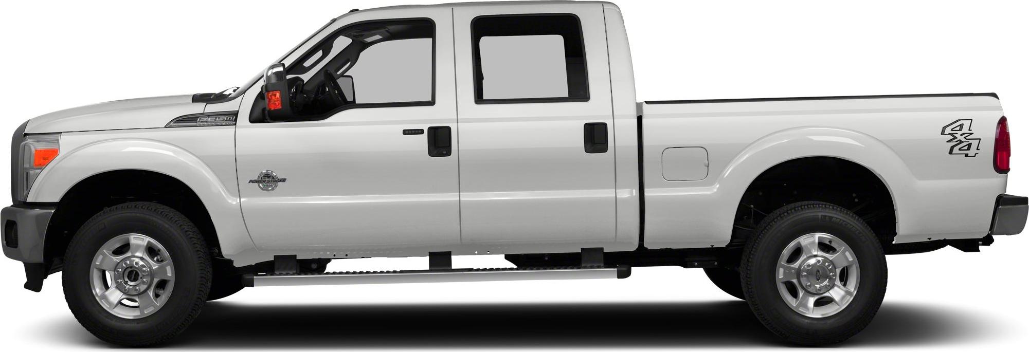 2011 Ford F-350 Super Duty III Crew Cab Short box Side View Left