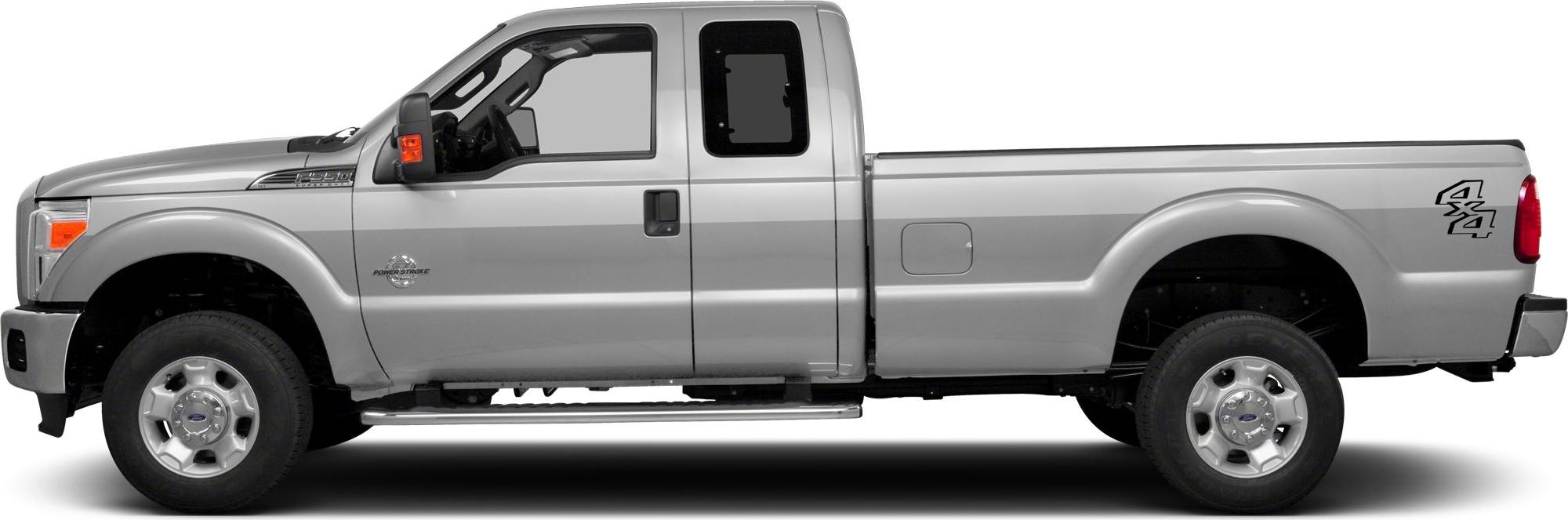 2011 Ford F-350 Super Duty III Super Cab Long box Side View Left