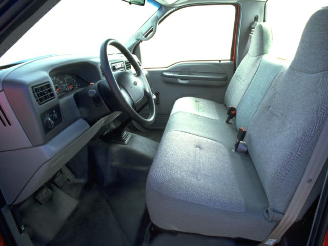 Interior dashboard and front bench seating