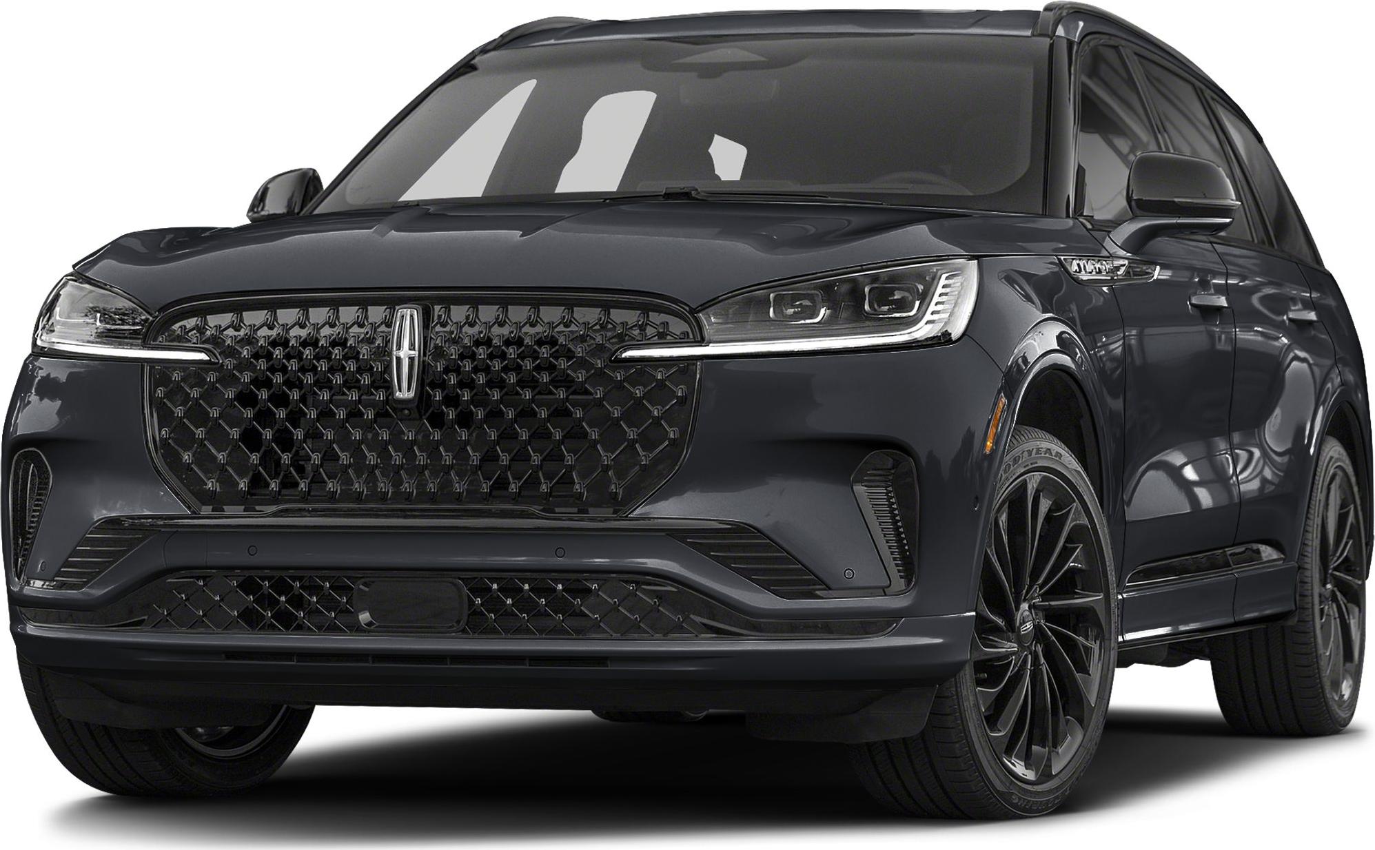 3/4 front-left view, Infinite Black Metallic Clearcoat