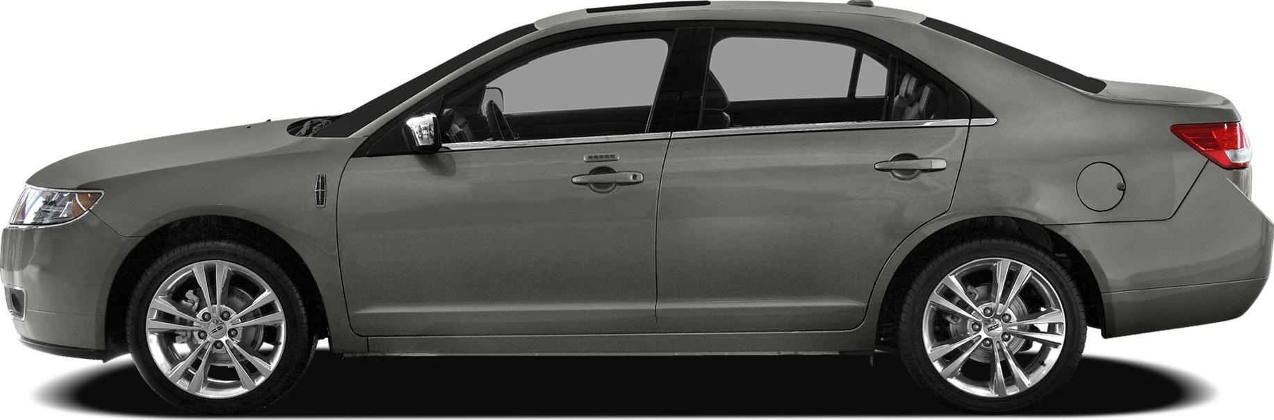 Side profile of a luxury sedan with alloy wheels and sleek shape